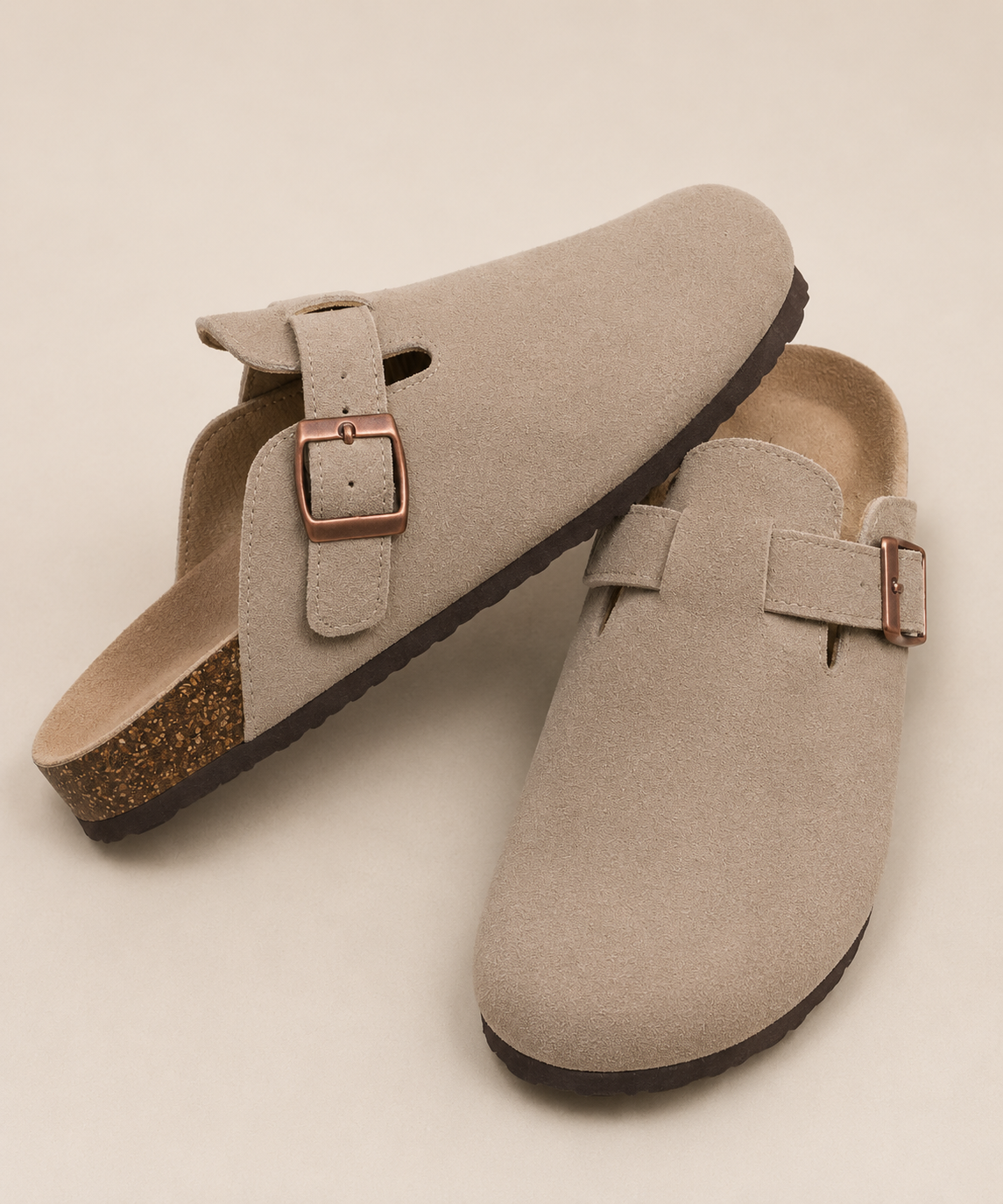 Genuine Suede Clogs
