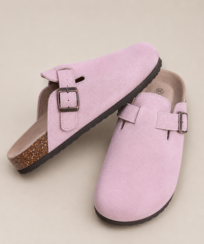 Genuine Suede Clogs