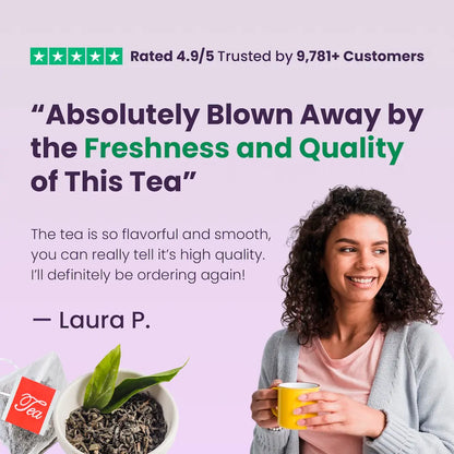 Organic Honey Scented Oolong Tea Bags
